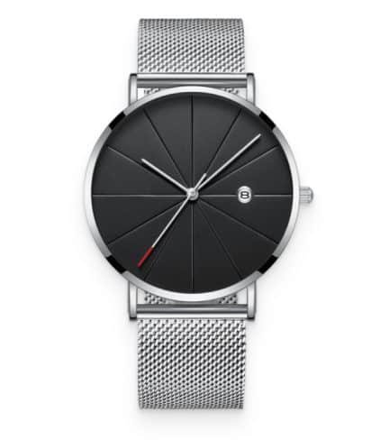 1_11zon (11) Minimalistic Mesh Strap Watch