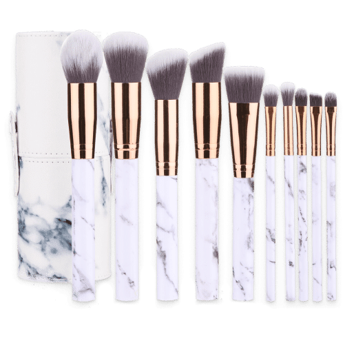11-min (9) White Marble Makeup Brush Set