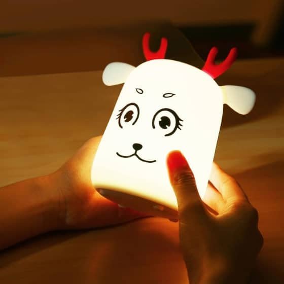 1139-min Silicone Deer Lamp
