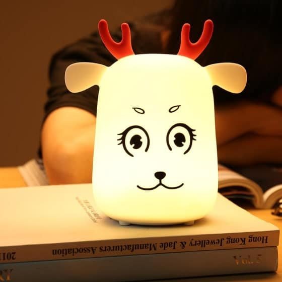 1138-min Silicone Deer Lamp